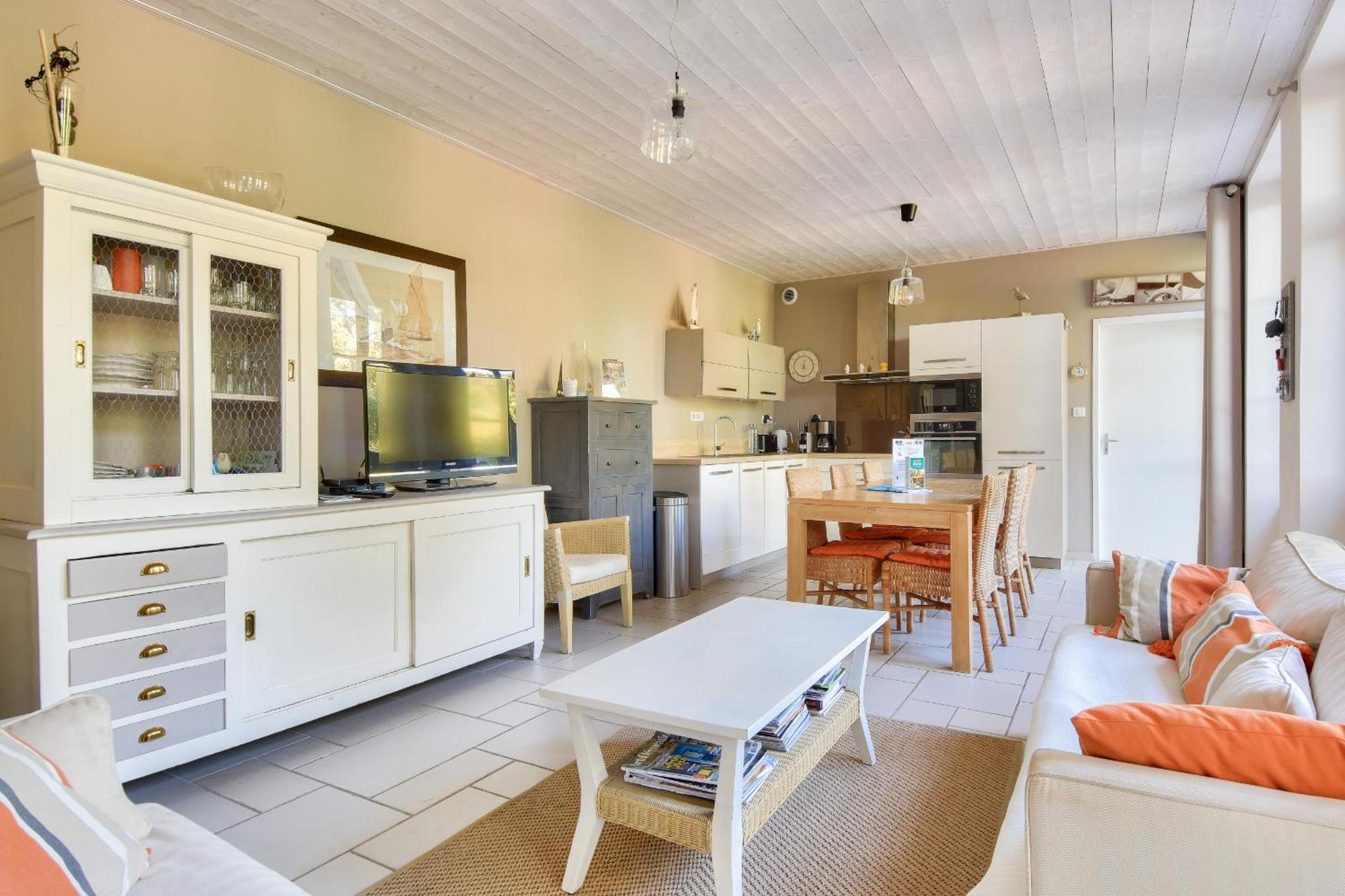 Villa Traditionnelle Pour 8 - 550M De La Plage Noirmoutier-en-l'Ile Esterno foto